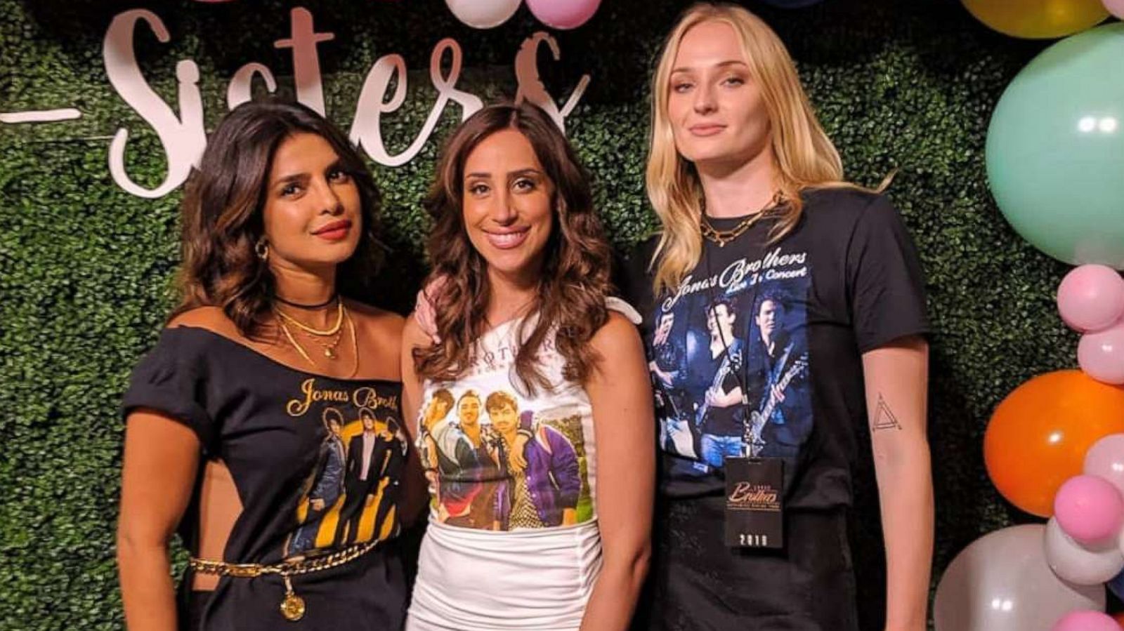 PHOTO: Priyanka Chopra posted this image of herself, Danielle Jonas and Sophie Turner to her Instagram account Aug. 8, 2019.