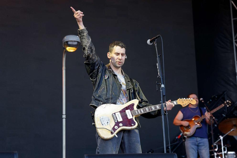 PHOTO: Jack Antonoff of Bleachers performs during the 2023 Boston Calling Music Festival at Harvard Athletic Complex, on May 28, 2023, in Boston.