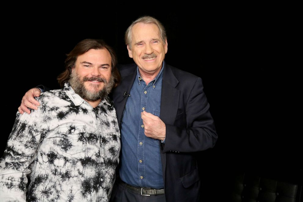 PHOTO: Jack Black appears on "Popcorn with Peter Travers" at ABC News studios, Dec. 12, 2019, in New York.