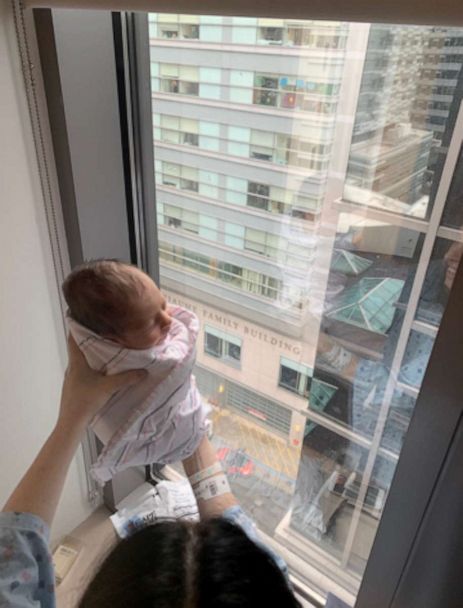 Baby tossed from 10th-story window survives