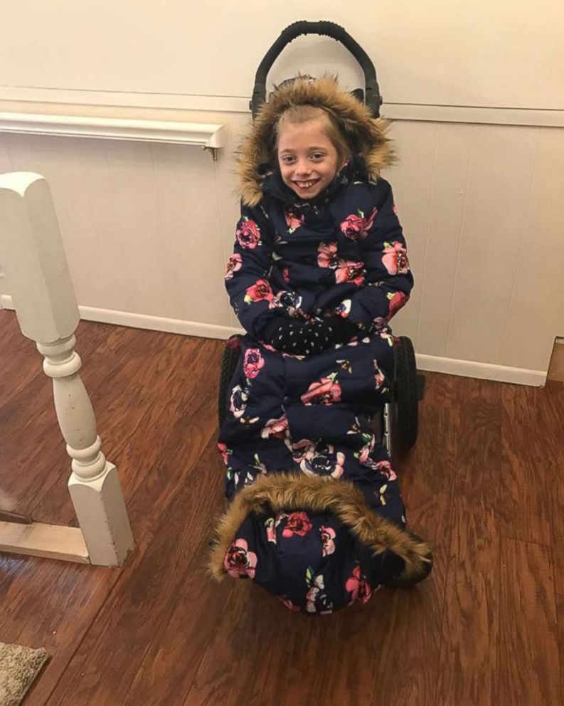 PHOTO: Mom Jennifer invented the Bodycoat--a garment specially made for people like her daughter Zoey who use a wheelchair daily.
