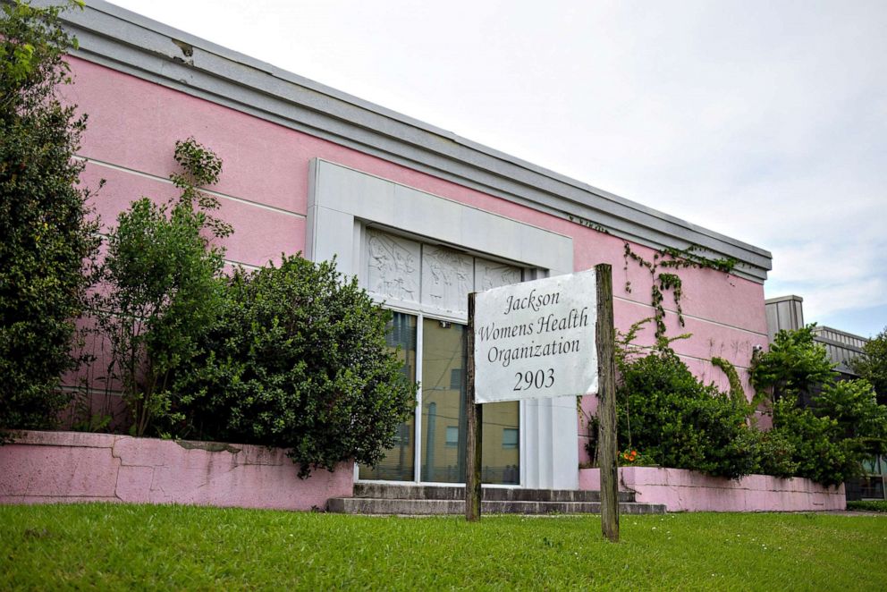 PHOTO: Jackson Women's Health Organization, the last abortion clinic in Mississippi, in Jackson, Mississippi, May 3, 2022.