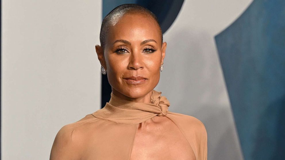 PHOTO: Jada Pinkett Smith attends the 2022 Vanity Fair Oscar Party Hosted By Radhika Jones at Wallis Annenberg Center for the Performing Arts, March 27, 2022 in Beverly Hills, Calif.