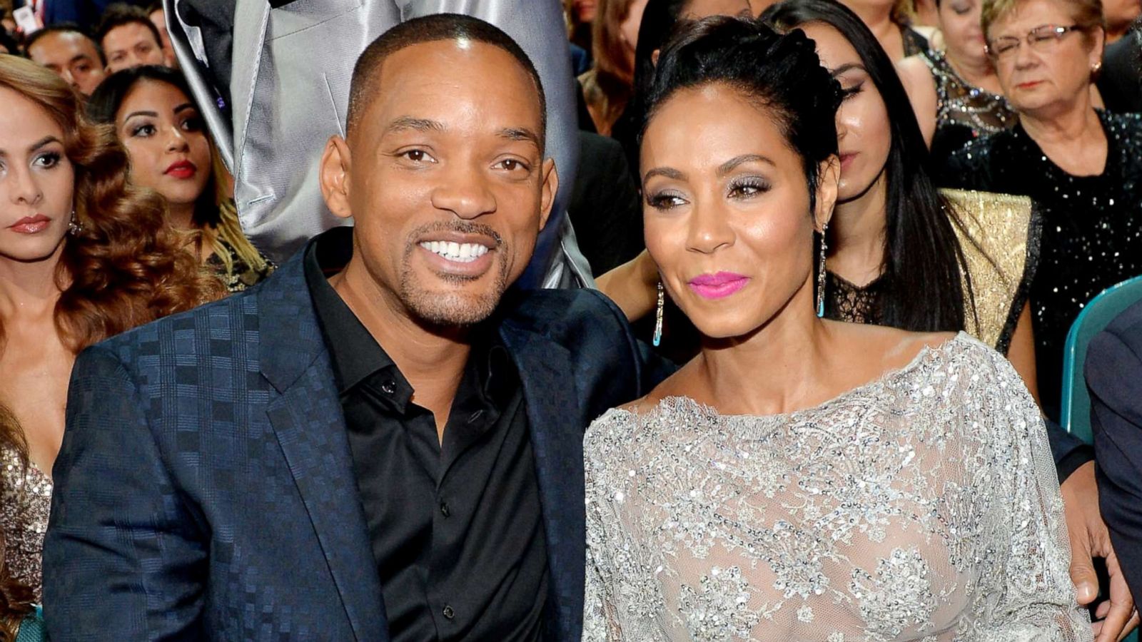 PHOTO: Will Smith and Jada Pinkett Smith attend an event on Nov. 19, 2015, in Las Vegas.