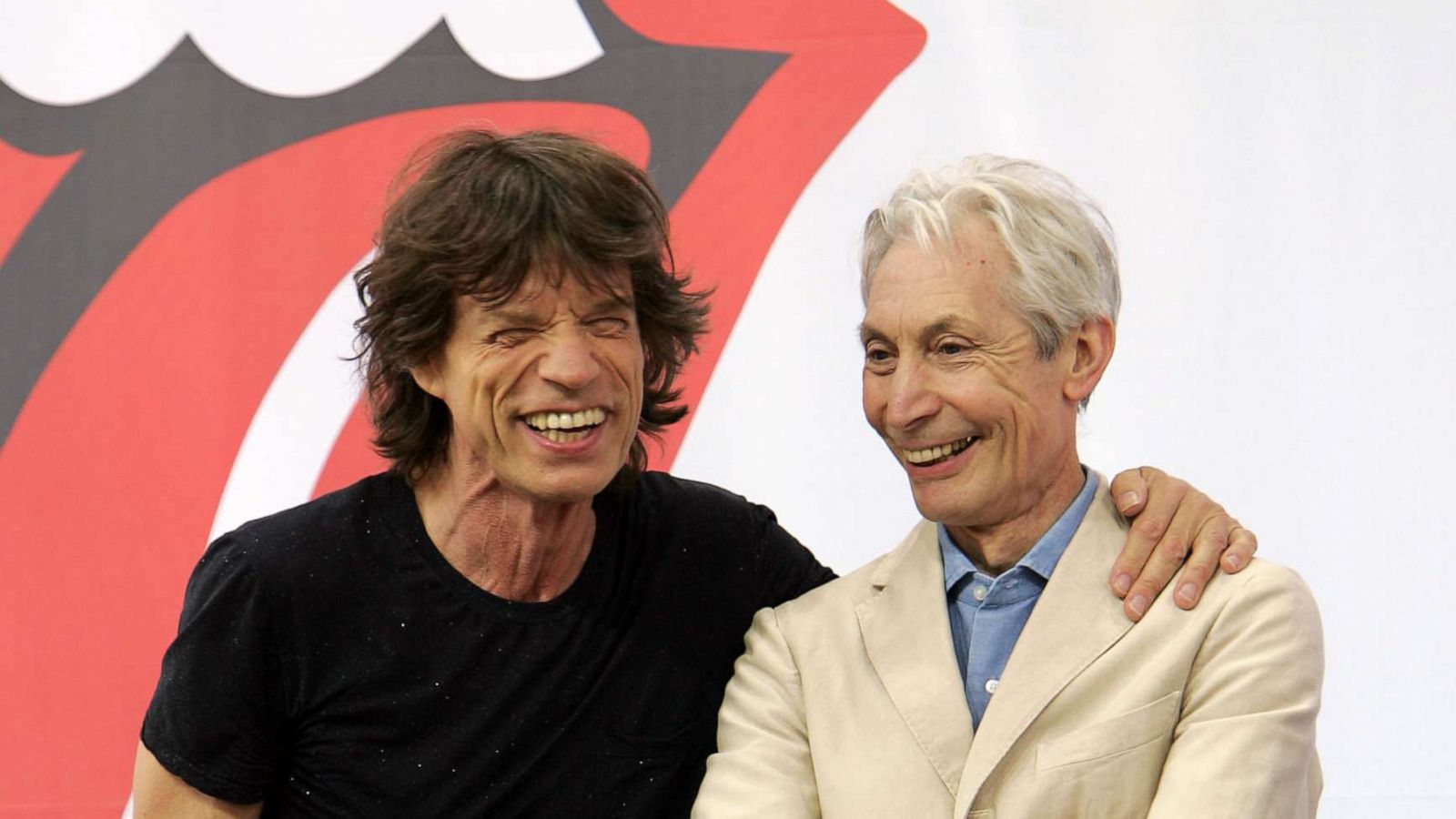 to Good Jagger concert Mick \'I\'m America Morning Rolling Stones - Charlie emotional\' dedicates Watts: all
