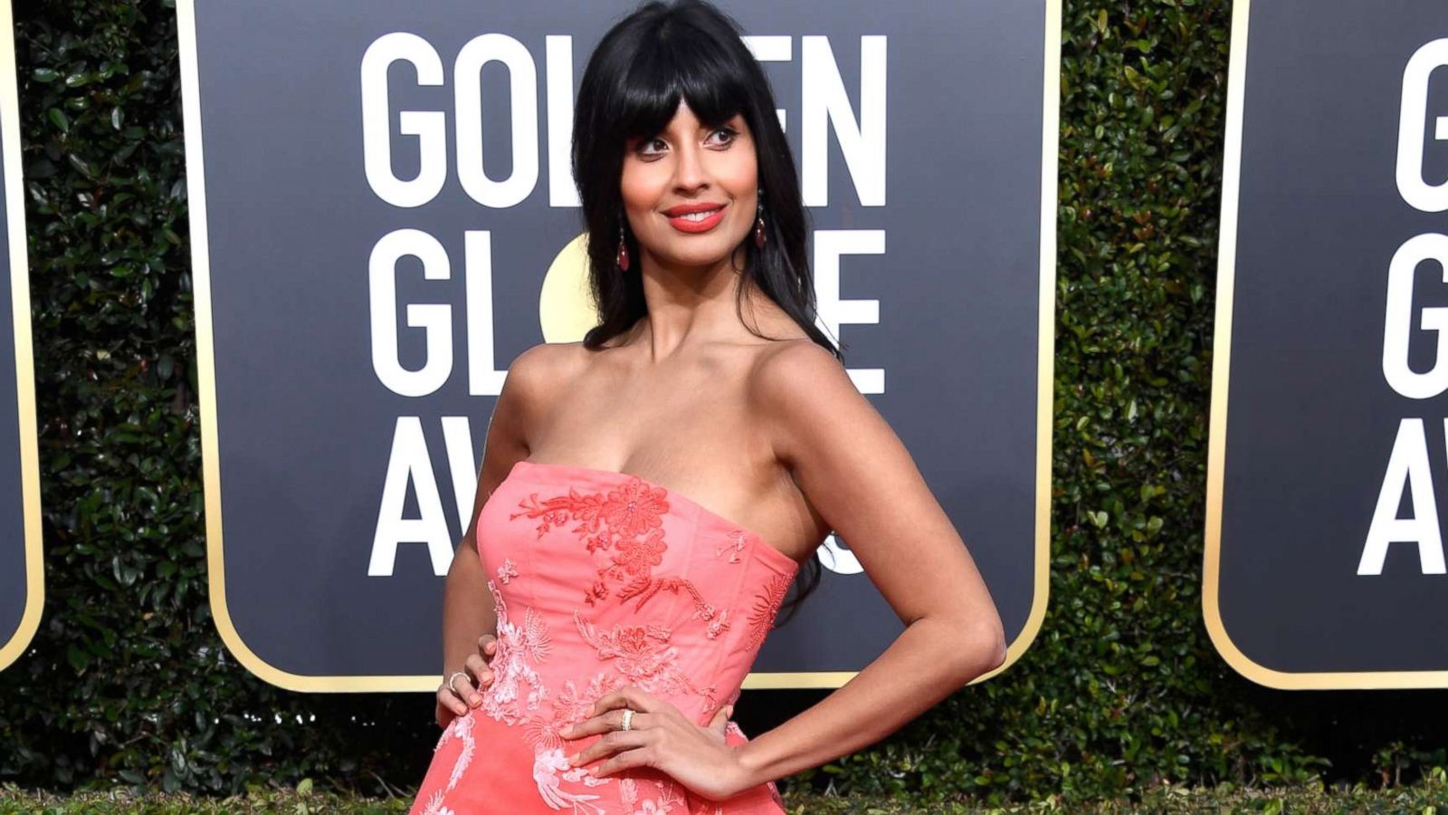 PHOTO: Jameela Jamil attends the 76th annual Golden Globe awards at the Beverly Hilton Hotel, Jan. 6, 2019 in Beverly Hills, Calif.