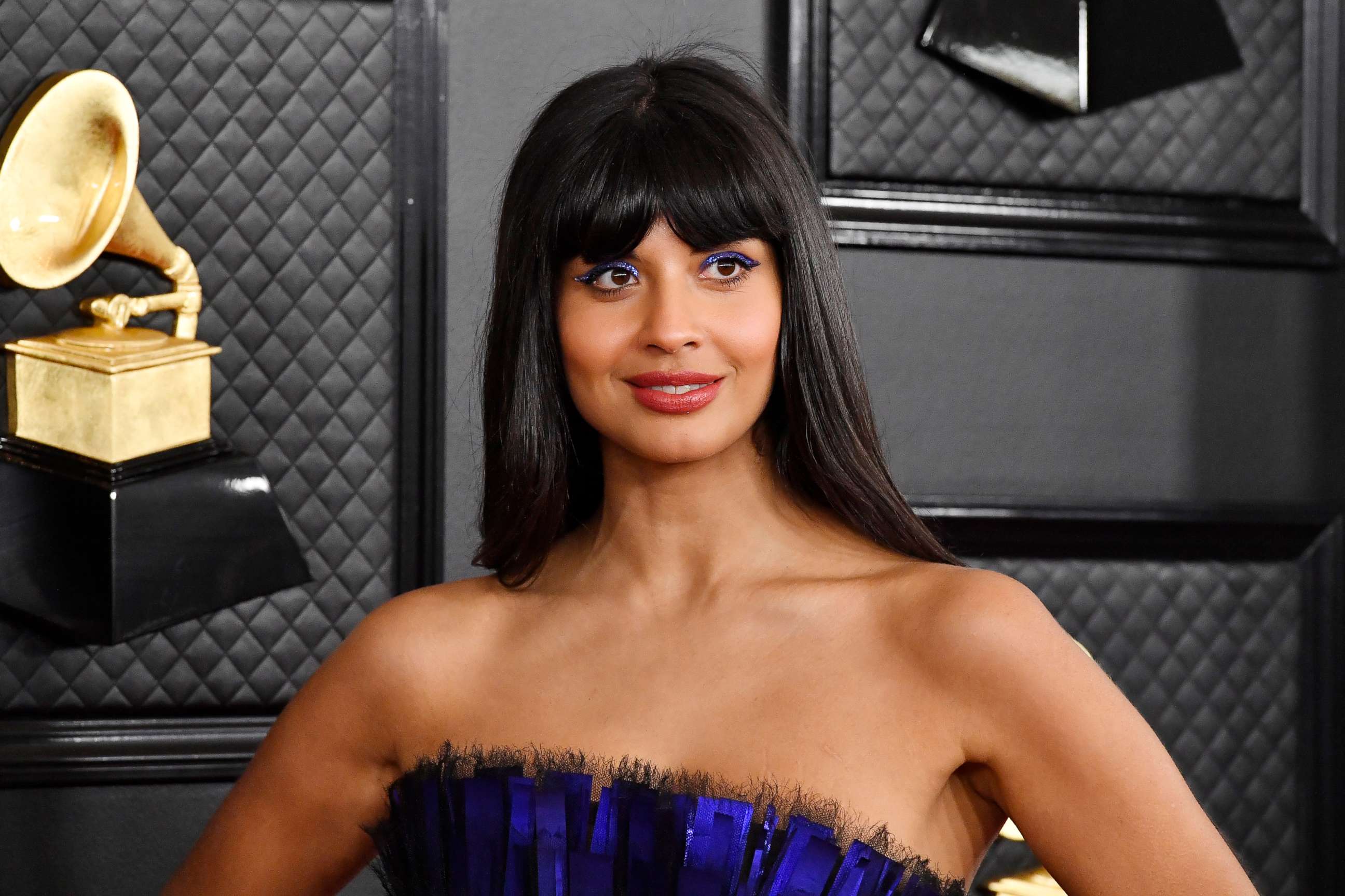 PHOTO: Jameela Jamil attends the 62nd Annual Grammy Awards at STAPLES Center on Jan. 26, 2020 in Los Angeles.