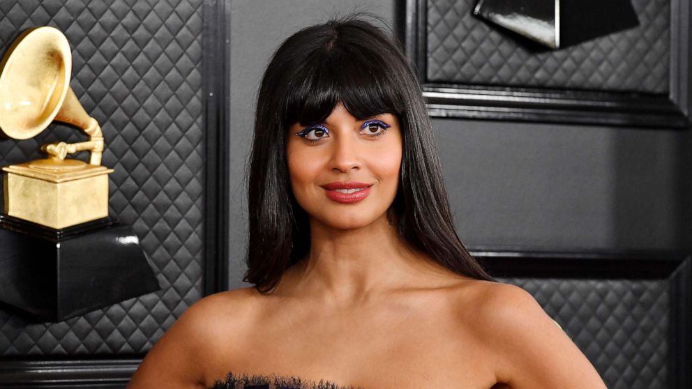 PHOTO: Jameela Jamil attends the 62nd Annual Grammy Awards at STAPLES Center on Jan. 26, 2020 in Los Angeles.