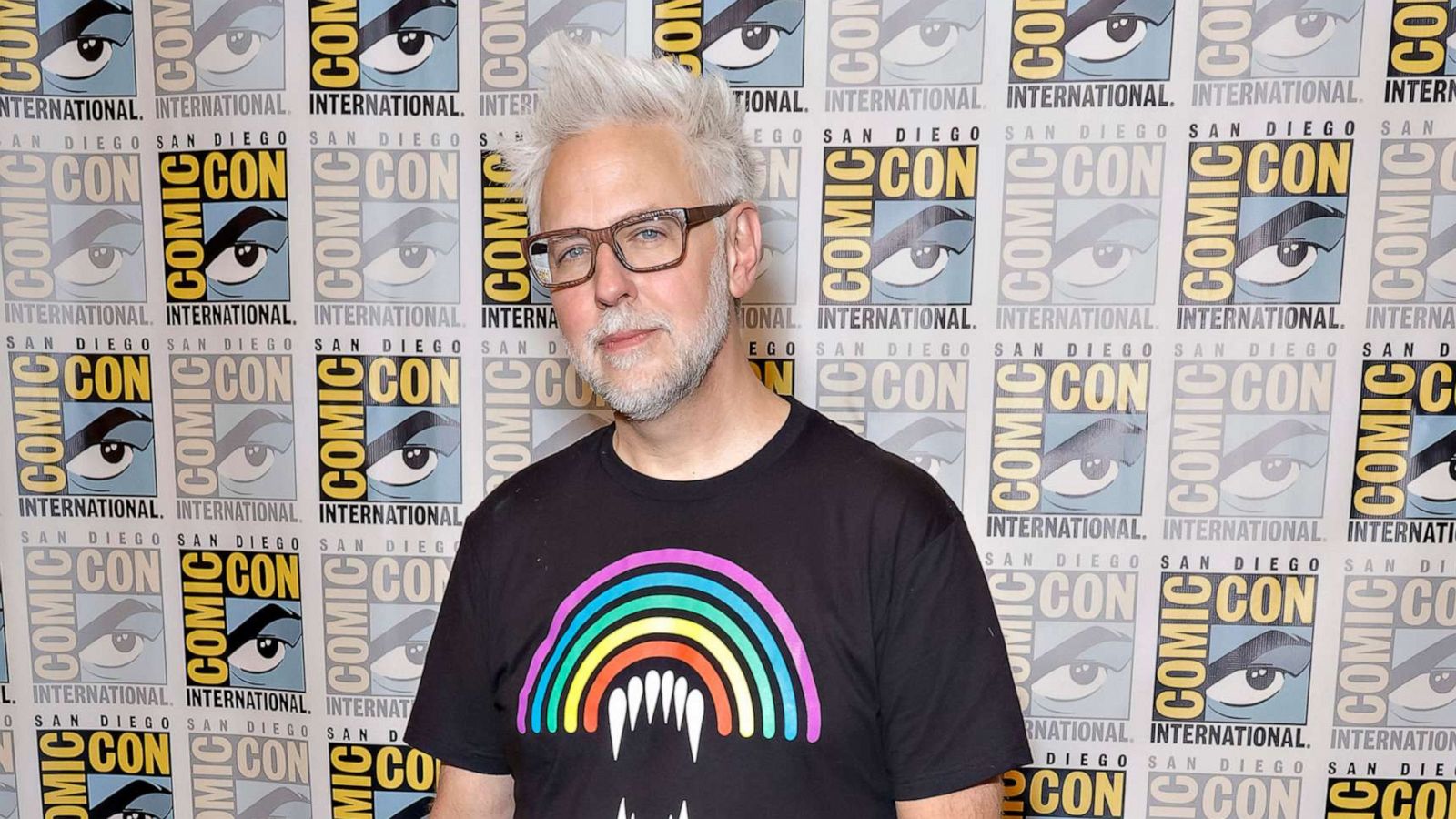 PHOTO: James Gunn attends the Marvel Cinematic Universe press line during 2022 Comic Con International: San Diego at Hilton Bayfront on July 23, 2022 in San Diego, Calif.