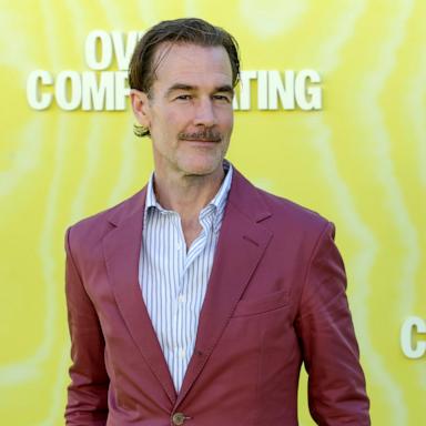 PHOTO: James Van Der Beek arrives at the premiere of Prime Video Series "Overcompensating" at Hollywood Palladium, on May 14, 2025, in Los Angeles.