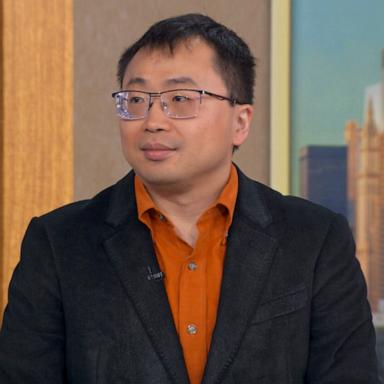 PHOTO: "Jeopardy!" champion Jamie Ding appears on "Good Morning America" on April 24, 2026.