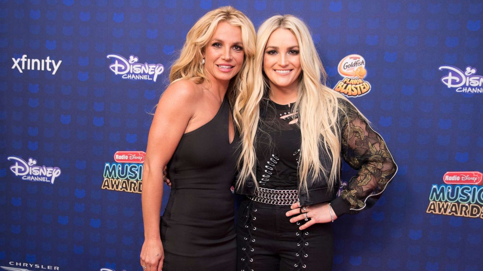 PHOTO: In this April 30, 2017, file photo, Jamie Lynn Spears and Britney Spears arrive at The 2017 Radio Disney Music Awards in Los Angeles.