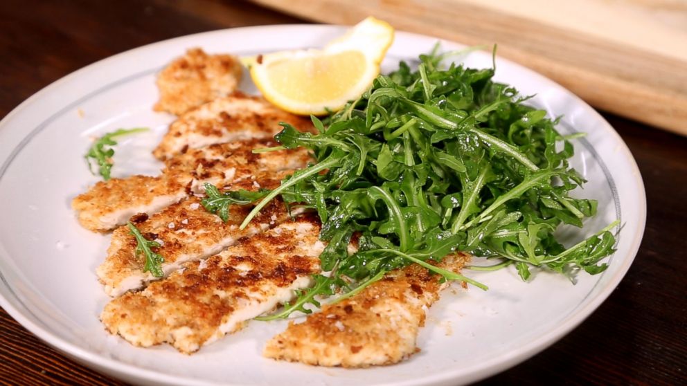 PHOTO: Jamie Oliver's Crispy Garlicky Chicken from his cookbook, "5 Ingredients: Quick and Easy Food."