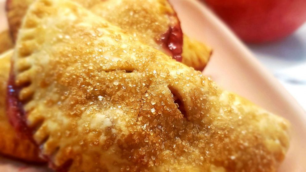 PHOTO: An apple and blueberry hand pie made in an air fryer from chef Jamika Pessoa.