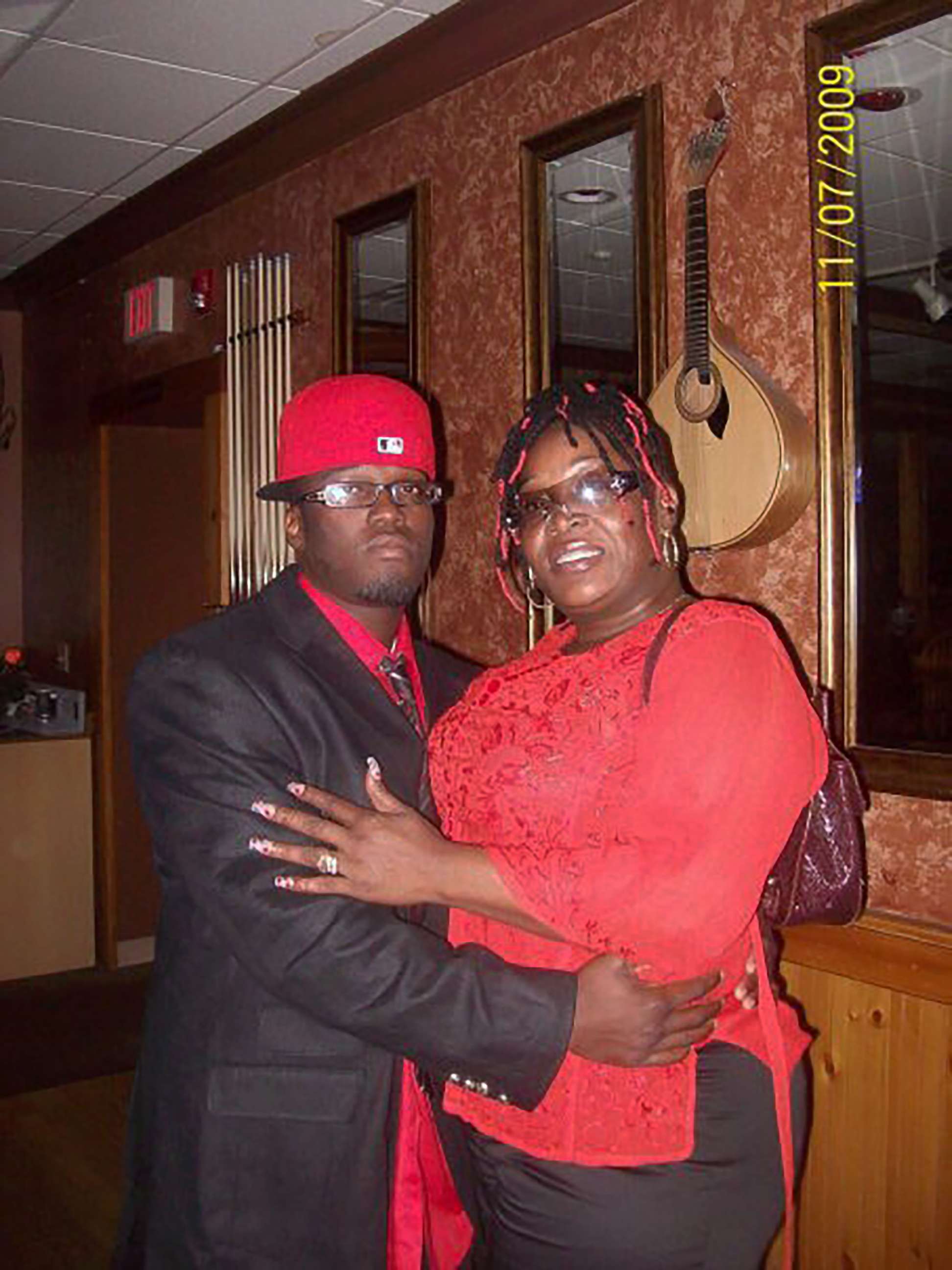 PHOTO: Janell Haines of Springfield, Mass., photographed with her eldest son, Equan. Haines is the oldest of her 14 siblings.