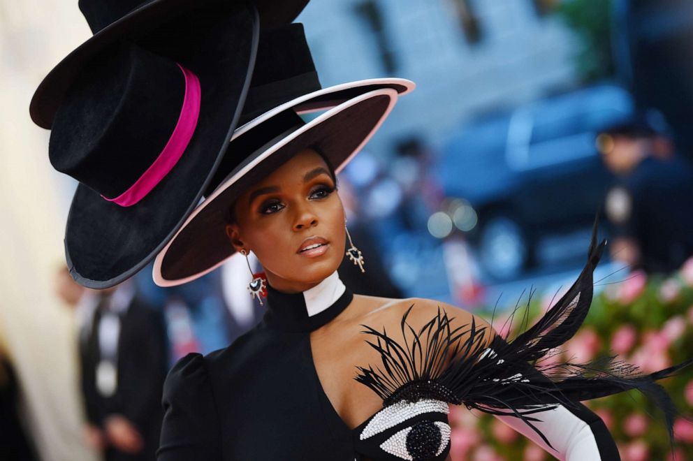 PHOTO: Janelle Monae attends the 2019 Met Gala Celebrating Camp: Notes on Fashion at the Metropolitan Museum of Art, May 6, 2019, in New York City.