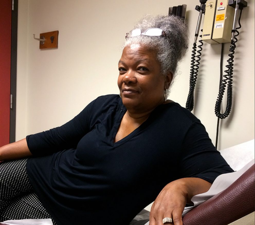 PHOTO: Janice Beecham was about to undergo her first chemotherapy treatment when she found out that her husband tested positive for COVID-19.