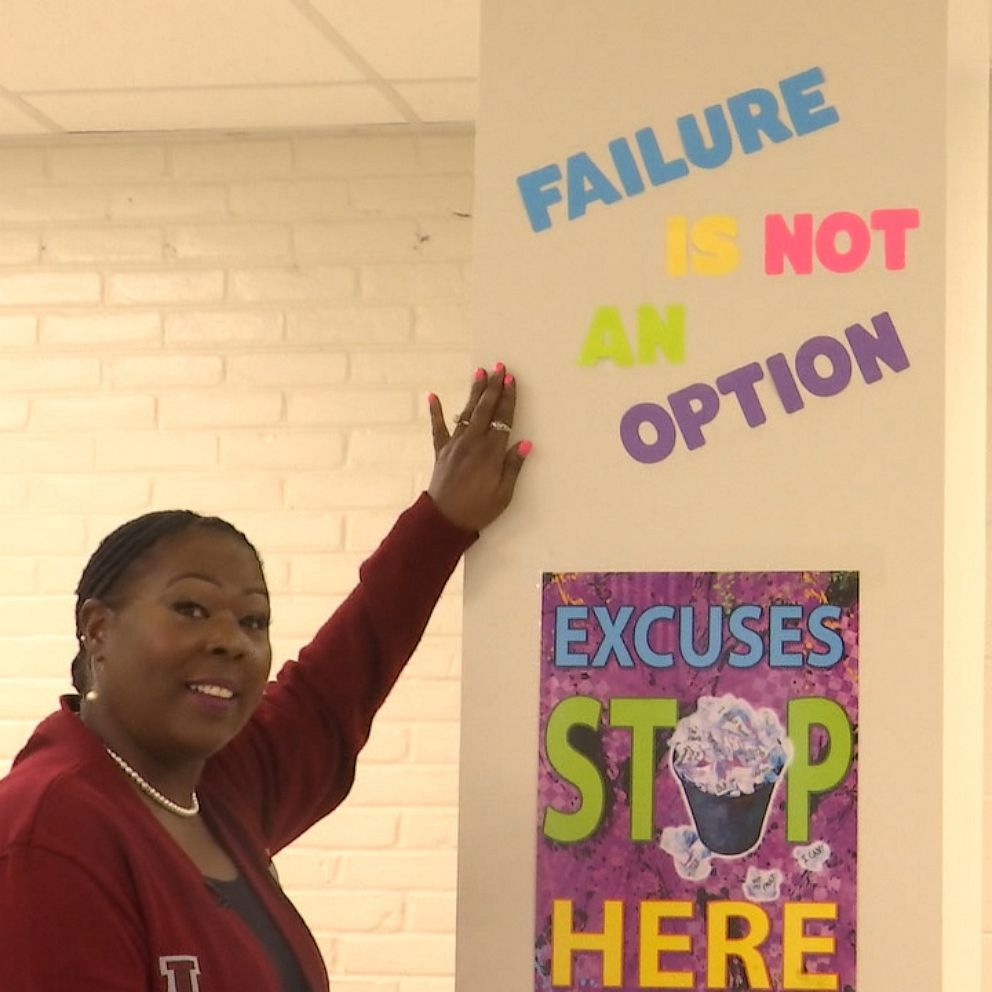 VIDEO: From janitor to assistant principal, woman shares journey of perseverance 