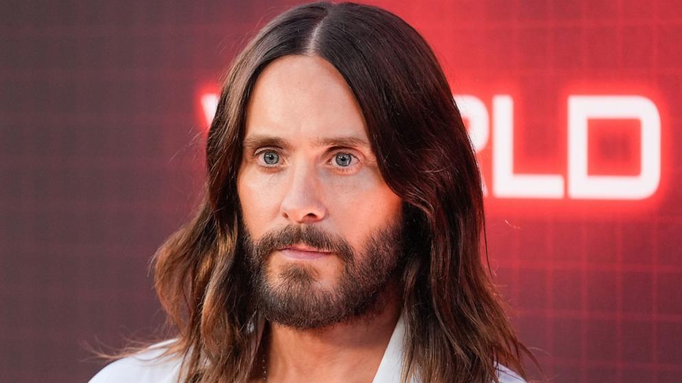 PHOTO: Jared Leto arrives at the premiere of "Tron: Ares" Oct. 6, 2025, in Los Angeles.