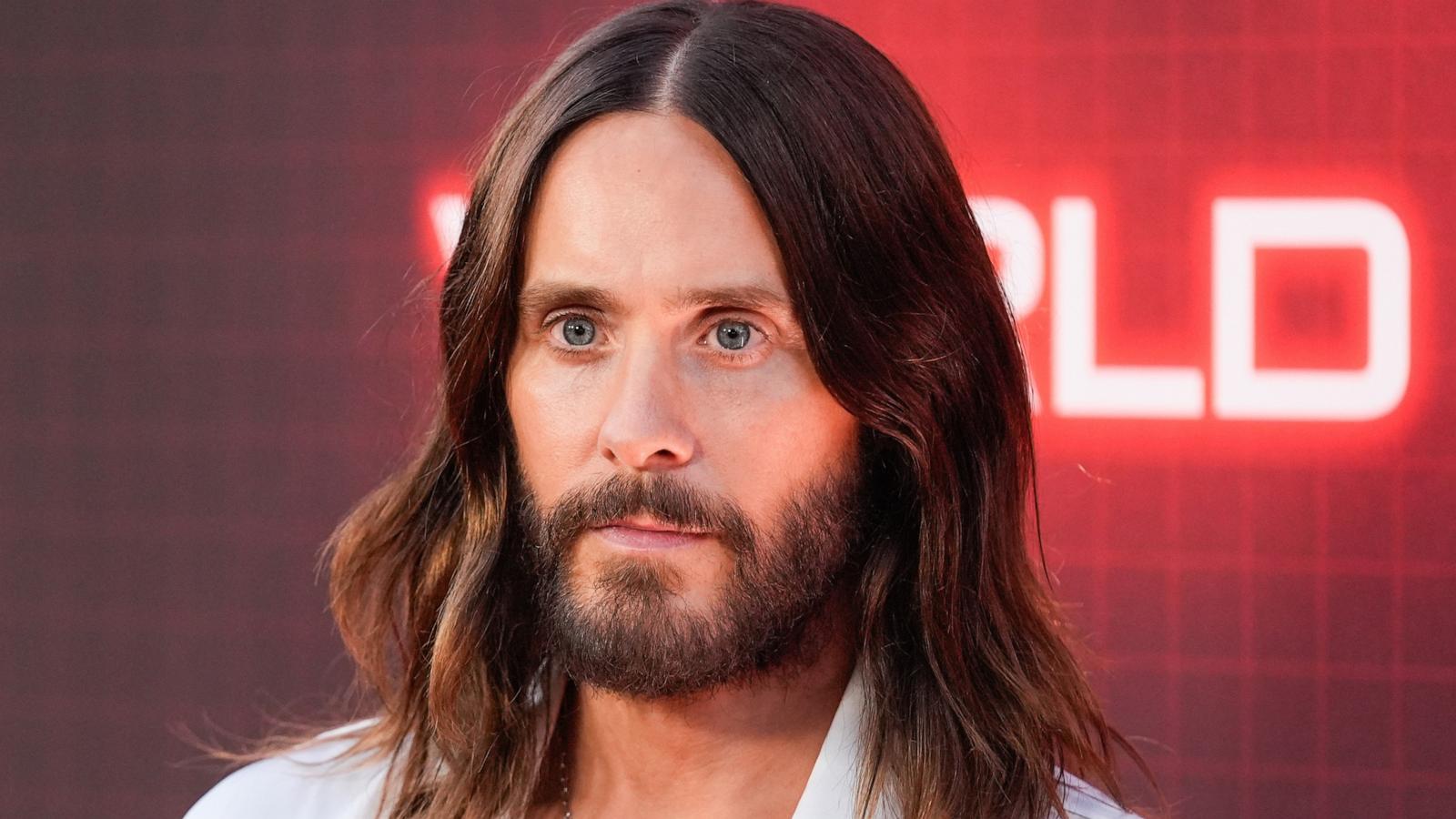 PHOTO: Jared Leto arrives at the premiere of "Tron: Ares" Oct. 6, 2025, in Los Angeles.