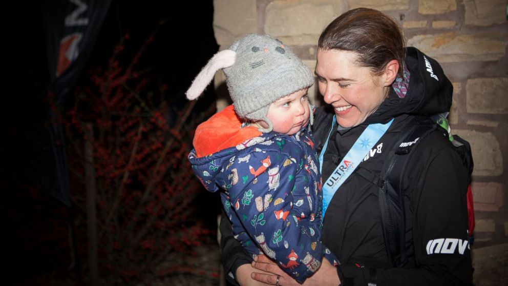 PHOTO: Jasmin Paris, 35, holds her daughter, Rowan.