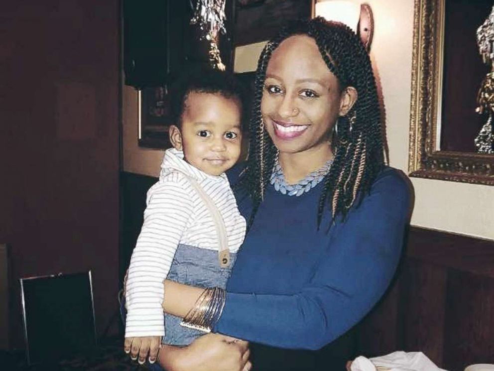 PHOTO: Jasmin Ford, 30, poses with her son, Caleb.