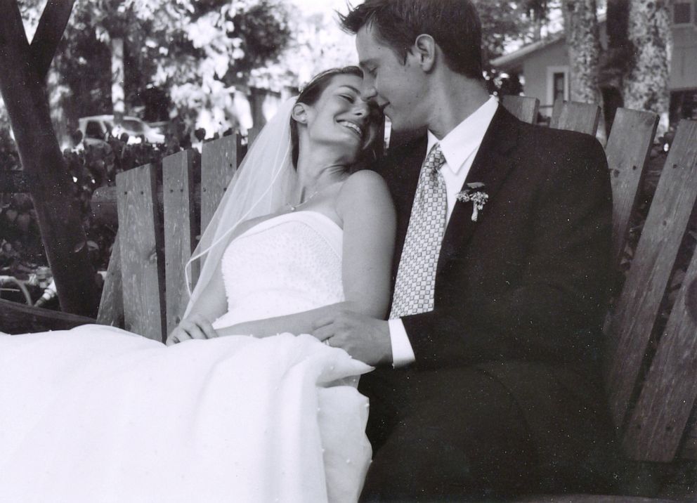 PHOTO: Jason Dohring and Lauren Kutner on their wedding day in 2004.
