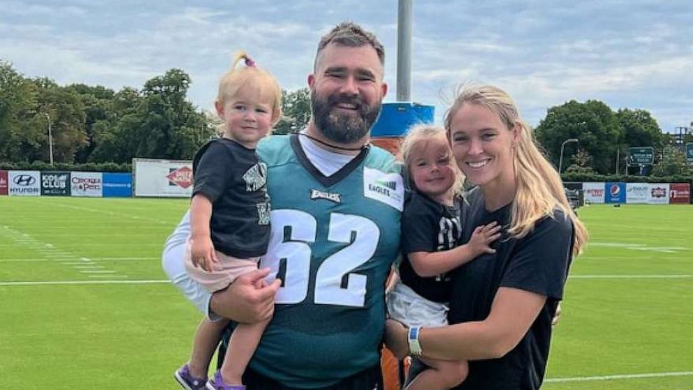 PHOTO: In this image posted to her Instagram account, Kylie McDevitt is shown with her husband Jason Kelce and their children.
