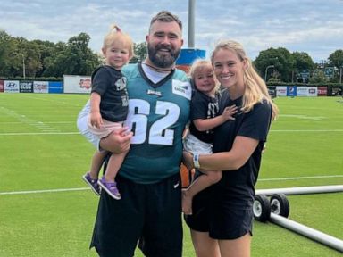 NFL player Jason Kelce and his wife invite special guest to Super Bowl -  Good Morning America