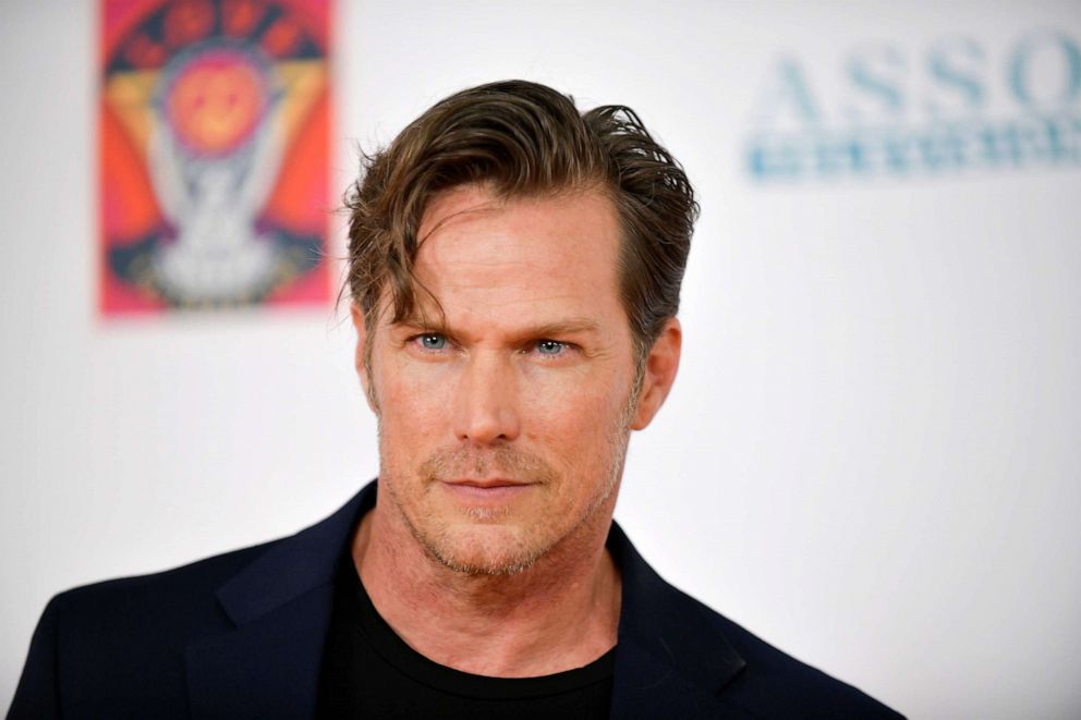 PHOTO: Jason Lewis attends the 29th annual Race to Erase MS Gala at Fairmont Century Plaza, May 20, 2022, in Los Angeles.