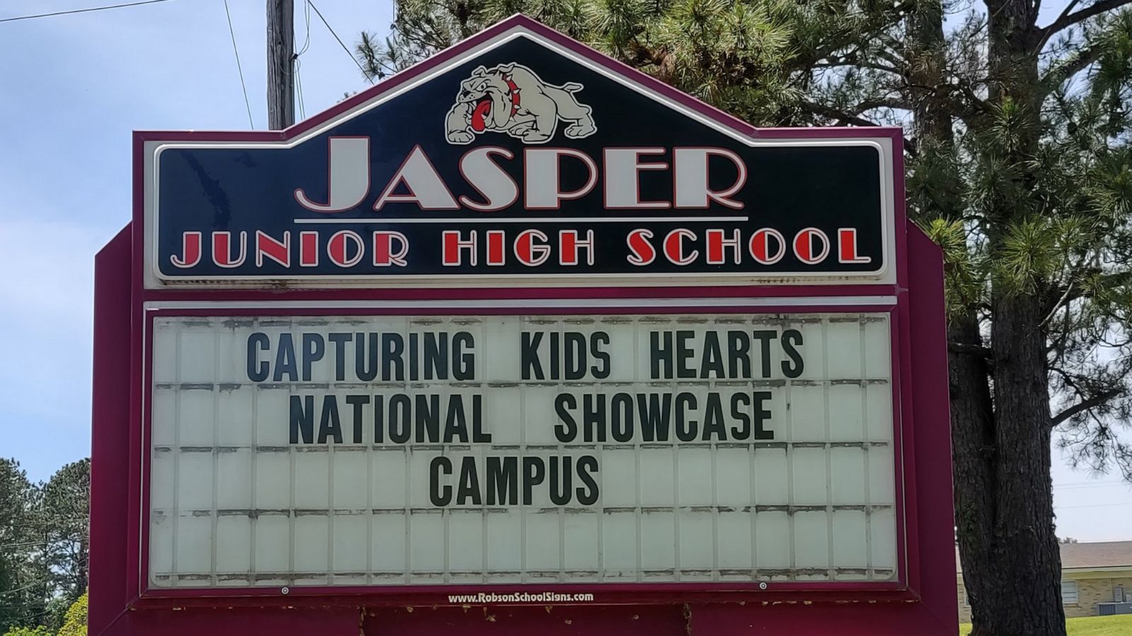 PHOTO: Jasper Junior High School in Jasper, Texas, will switch to a four-day school week starting in the 2022-2023 academic year.