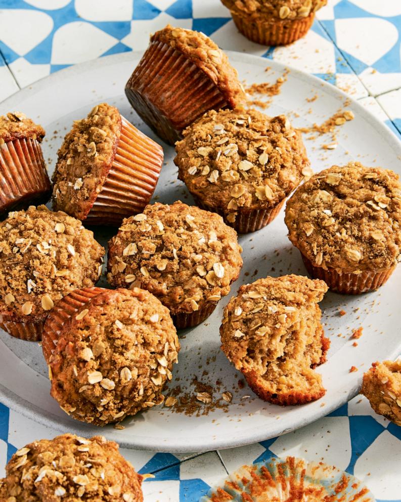 PHOTO: Spiced olive oil oat muffins from Yumna Jawad's debut cookbook.