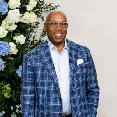 PHOTO: Jay Harris attends the Disney Advertising Upfront, May 13, 2025 in New York City.