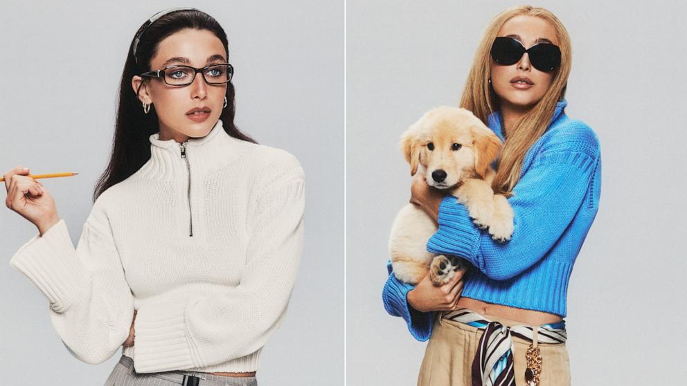 PHOTO: Emma Chamberlain stars in J. Crew's new 'Tiny Rollneck' campaign.