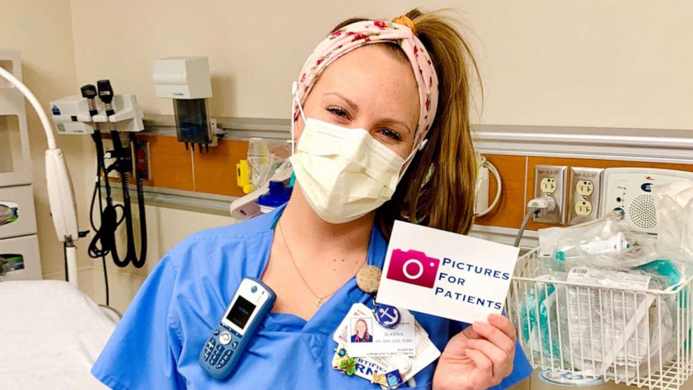 PHOTO: Pictures for Patients is the brainchild of Jeanna Barbieri, a registered nurse at Lowell General Hospital in Lowell, Massachusetts.