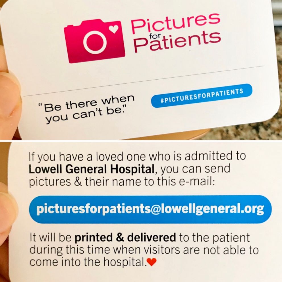 PHOTO: Pictures for Patients is the brainchild of Jeanna Barbieri, a registered nurse at Lowell General Hospital in Lowell, Massachusetts.