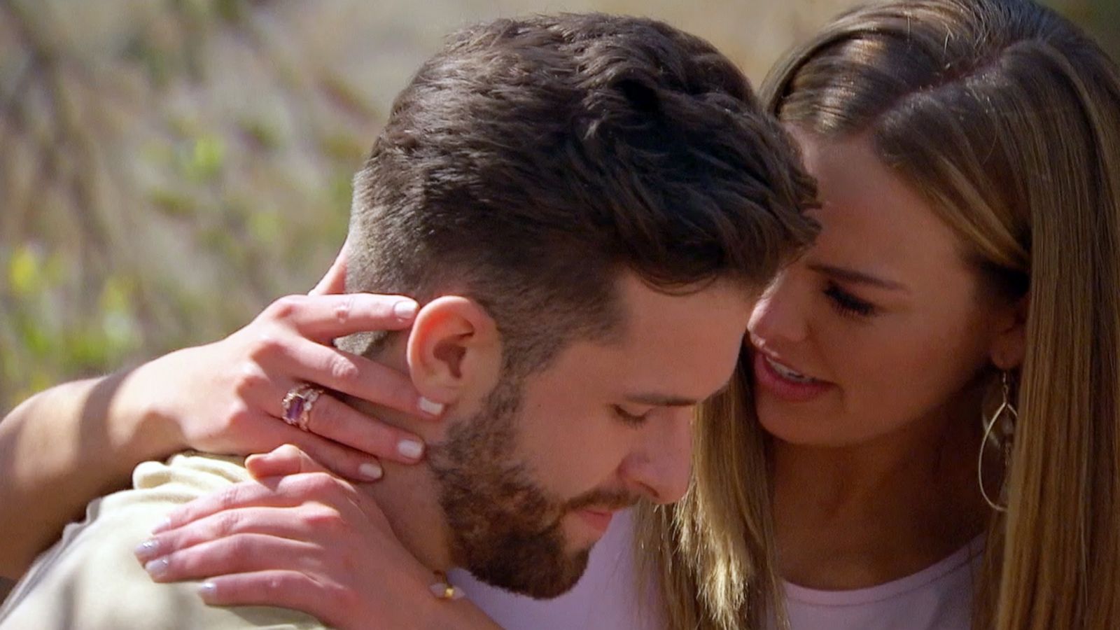 PHOTO: Jed has a serious conversation with Hannah Brown on ABC's, "The Bachelorette."