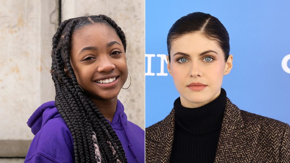 PHOTO: Left, Leah Jeffries and, right, Alexandra Daddario. 