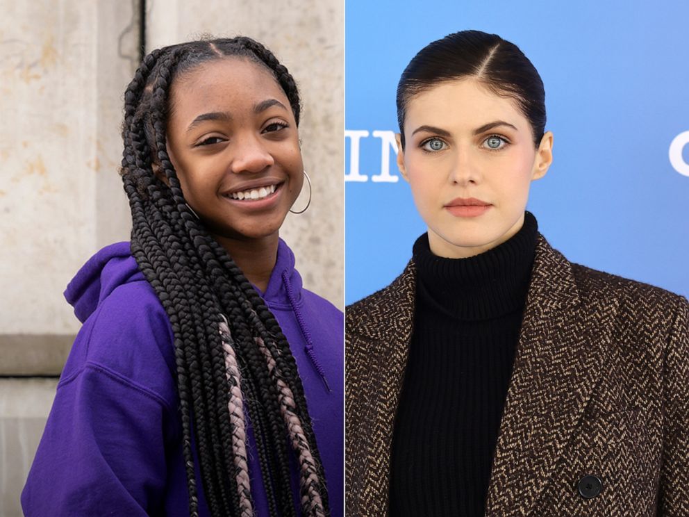 PHOTO: Left, Leah Jeffries and, right, Alexandra Daddario. 