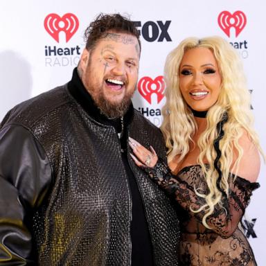 PHOTO: Jelly Roll and Bunnie Xo attend the 2024 iHeartRadio Music Awards at Dolby Theatre, on April 1, 2024, in Hollywood, Calif.