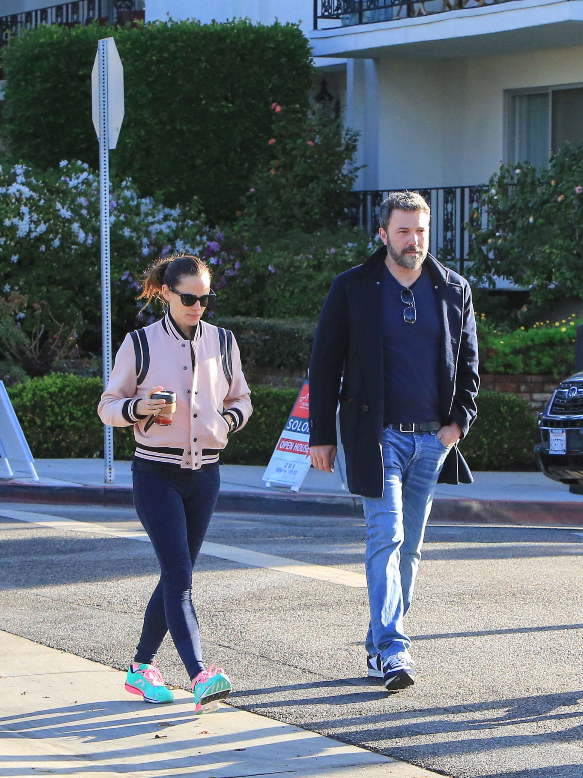 PHOTO: Jennifer Garner and Ben Affleck are seen, Feb. 27, 2018, in Los Angeles.