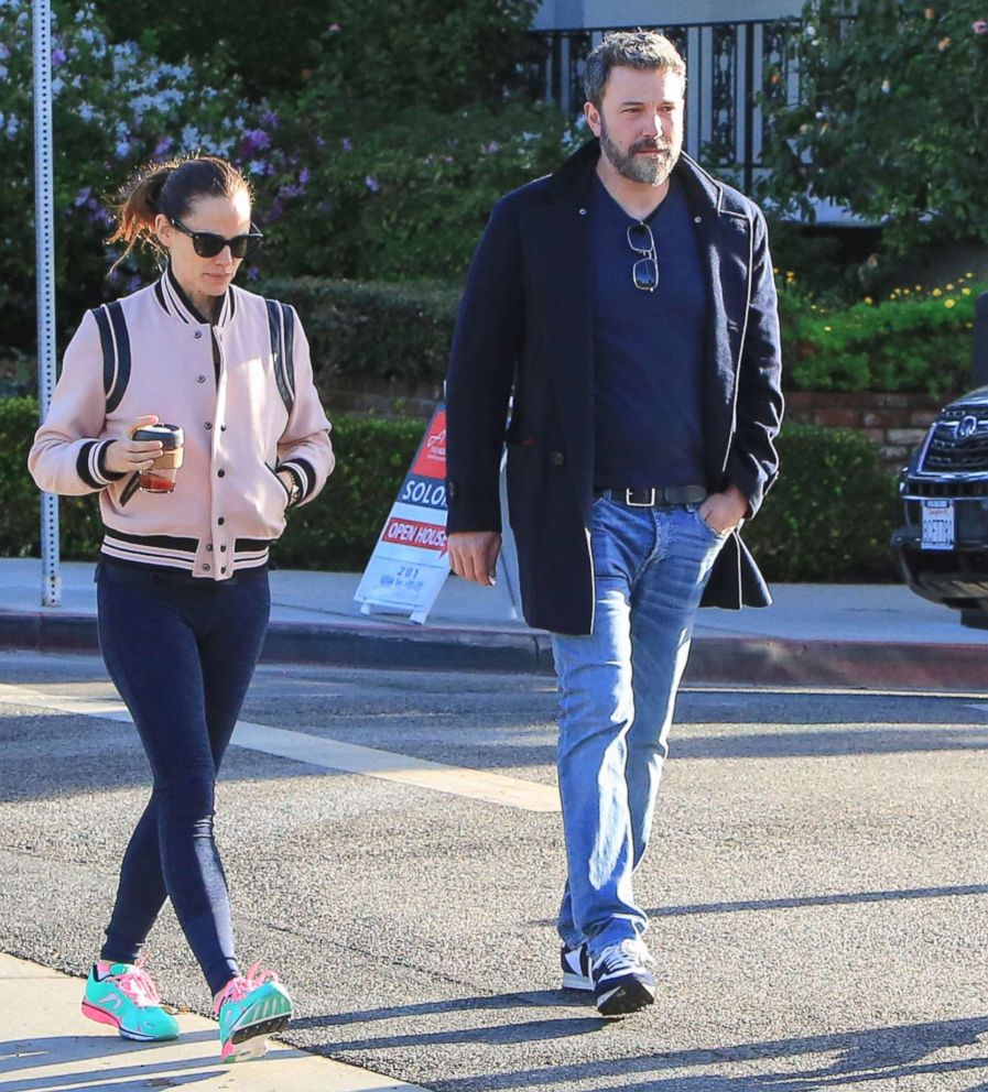 PHOTO: Jennifer Garner and Ben Affleck are seen, Feb. 27, 2018, in Los Angeles.