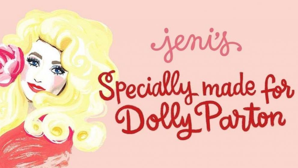 PHOTO: Jeni's And Dolly Parton have collaborated on a new ice cream flavor.