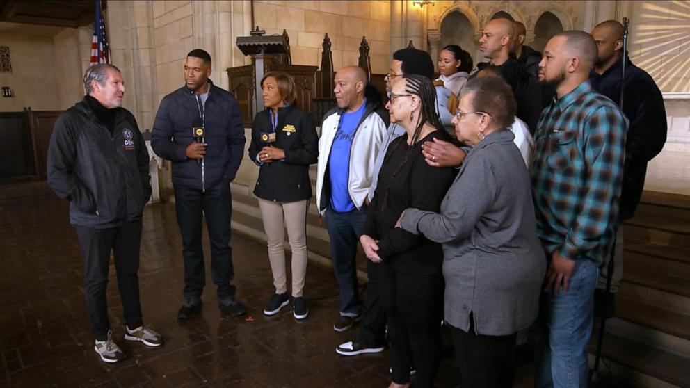 PHOTO: The Jenkins family open up on "Good Morning America" about losing their nine homes in Altadena, Calif. and their commitment to rebuilding after the Eaton Fire.