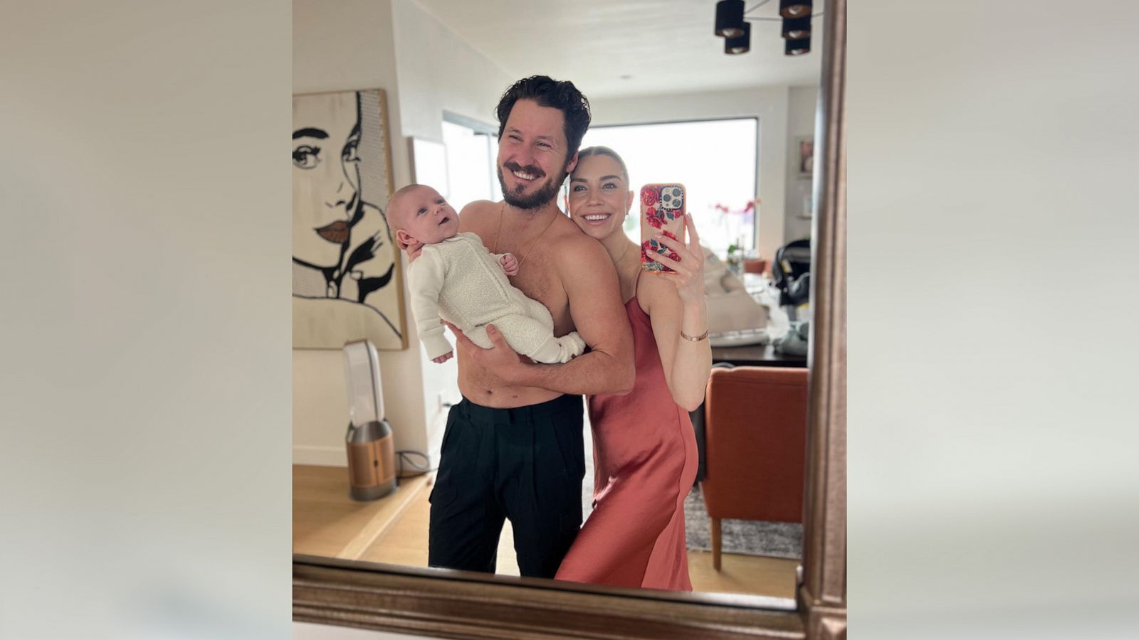 PHOTO: In a photo posted to her Instagram account, Jenna Johnson is seen with her husband Val and their baby Rome.