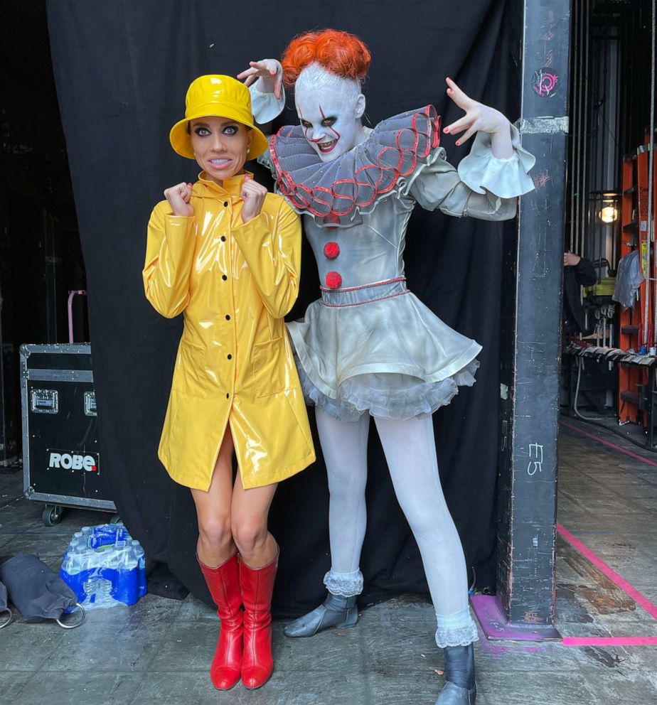 PHOTO: Jenna Johnson and JoJo Siwa are pictured in an undated behind-the-scenes photo during "Dancing With the Stars," season 30 in 2021.