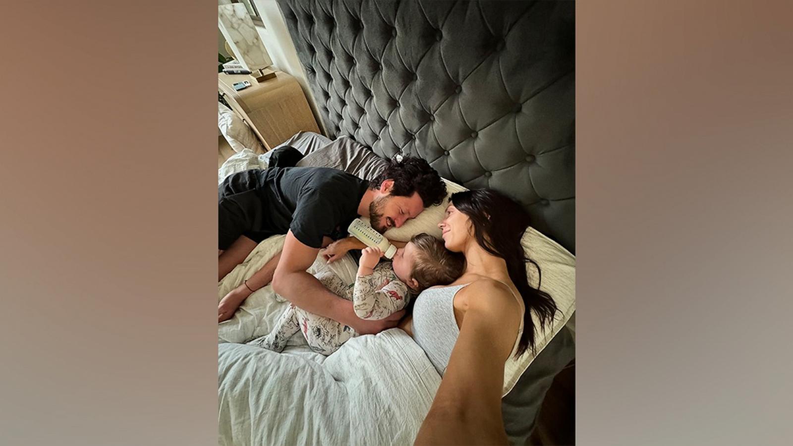 PHOTO: In this photo posted to her Instagram account, Jenna Johnson is shown with Val Chmerkovskiy and their son.