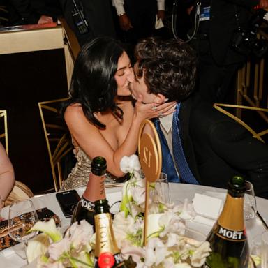 PHOTO: Kylie Jenner and Timothee Chalamet attend the 82nd Annual Golden Globe Awards, Jan. 5, 2025, in Beverly Hills, Calif.