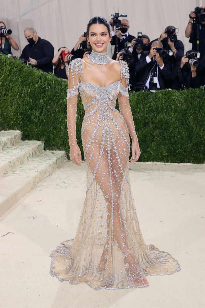 PHOTO: Kendall Jenner attends the 2021 Met Gala celebrating "In America: A Lexicon Of Fashion at Metropolitan Museum of Art," Sept. 13, 2021, in New York City.