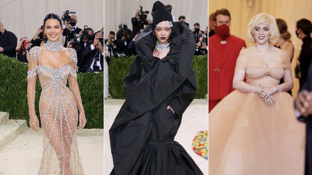 Met Gala 2021: See standout looks from Billie Eilish, Rihanna, Lil Nas ...